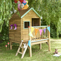 Winny Platform Playhouse with Veranda 6 x 5