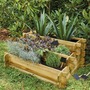 Cerland Angelic 3 Tiered Wooden Raised Bed