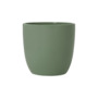 Ceramic Indoor Planter, Cache Pot - Green