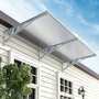 Grey Front Door Canopy 90 x 190cm