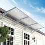 White Front Door Canopy 90 x 270cm
