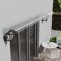 Arched Transparent Awning Canopy 2m