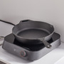 30cm Black Cast Iron Skillet Frying Pan with Short Handle
