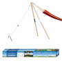 Madera Wooden Post Hammock Stand