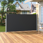 3x1.6m Waterproof Retractable Awning ? Outdoor Privacy Side Cover