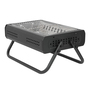 Outdoor Portable Folding Charcoal Grill - Black