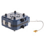 Foldable Camping Gas Stove with 2 Burners - Blue