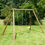 Soulet Alizee Double Wooden Swing Set