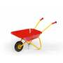 Red Metal Wheelbarrow
