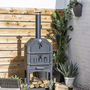 La Hacienda Napoli Multi-Function 4 in 1 Pizza Oven, Outdoor Oven, BBQ & Smoker