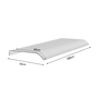 Arched Transparent Awning Canopy 1.2m