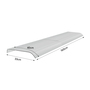 Arched Transparent Awning Canopy 1.6m
