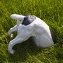 Realistic Digging Jack Russell Dog Garden Animal Ornament