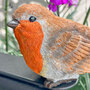 Garden Robin Bird Ornament