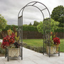 Huntingdon Ornamental Arch with Planters