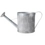 Zinc Honeycomb Watering Can Planter