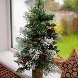 LED Snow Decorative Tree - Gift