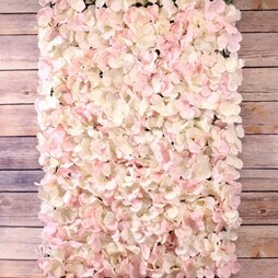 Artificial Hydrangea Flower Wall Panel 40 x 60cm