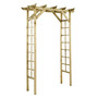 Cerland Passiflore Flat Wooden Garden Arch Pressure Treated 1.4m x 2.14m