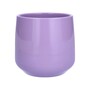 Lavender Ceramic Indoor Plant Pot - H13.5cm
