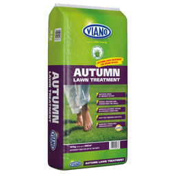 Viano Autumn Lawn Treatment | Organic Grass Feed, Fertiliser & Moss Killer for Garden | Granular Turf Conditioner Restorer