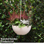 Medium Stone Effect Hanging Basket