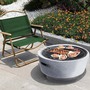 idooka Stone Effect Fire Pit & BBQ