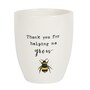 Ceramic Bee Indoor Plant Pot