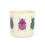 Ceramic Beetle Indoor Plant Pot 12cm