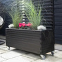 Large Planter with Trellis and Castors