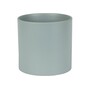 Matte Grey Ceramic Indoor Planter, Cachepot