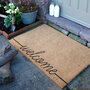 Country Home Welcome Extra Large Doormat
