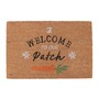 Natural Coir Welcome to Our Patch Doormat - 60x40cm