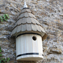 Dovecote Nest box - Traditional English Wall Mounted Birdhouse for Wild Garden Birds