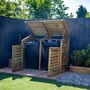 Pressure Treated 5' x 3' Bin Storage Unit