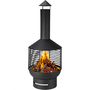 idooka Garden Chiminea Fireplace with Base & Top