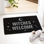 Natural Coir Black Witches Welcome Doormat 60x40cm