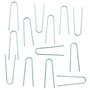 Small U-shaped 4cm garden pins for securing fleece netting & fabric