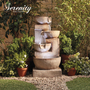 Four Tier Laguna Cascade Water Feature