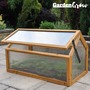 Garden Grow Wooden Cold Frame with veg seeds