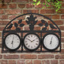 Garden Gear - Garden Wall Clock - Black