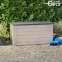 Garden Gear 680-Litre Lockable Garden Storage with Sit on Lid