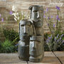 Serenity - Easter Island Head Cascade Water Feature