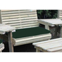 Waterproof Seat Pads - Triple - Green Cushion - Outdoor Cushion for Garden Furniture