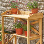 Garden Gear - Wooden Two-Tier Potting Bench
