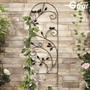 Garden Gear - 1.15M Metal Plant Support - Leaves