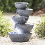 Serenity - Cascading Five Bowl Water Feature