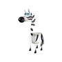 Decorative Garden Zebra Plant Pot