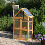 Garden Gear Wooden 3 Shelf Greenhouse