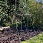 Heavy Duty Tomato Cage Planter & Extendable Plant Support Frame for Grow Bags Greenhouse & Raised Beds